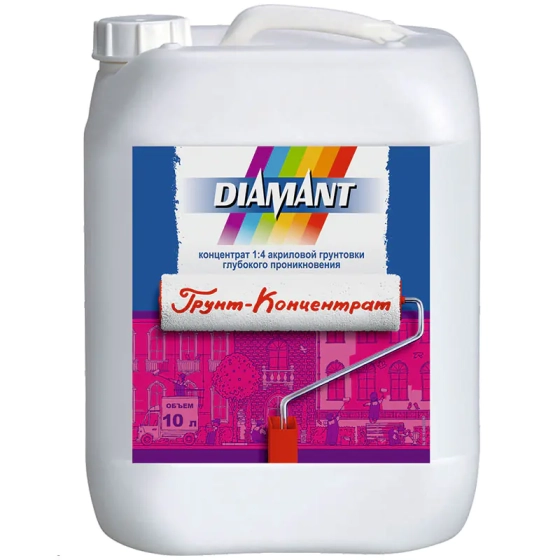 Грунт-концентрат DIAMANT (концентрат 1:4) 10 л