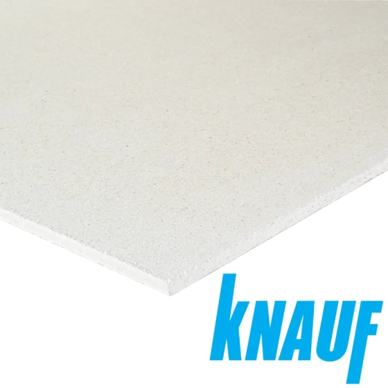 Гипсоволокнистый лист влагостойкий KNAUF 10х1200х1200 мм (малоформатный)