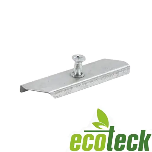 Крепеж решетки стальной с отверстиями Ecoteck