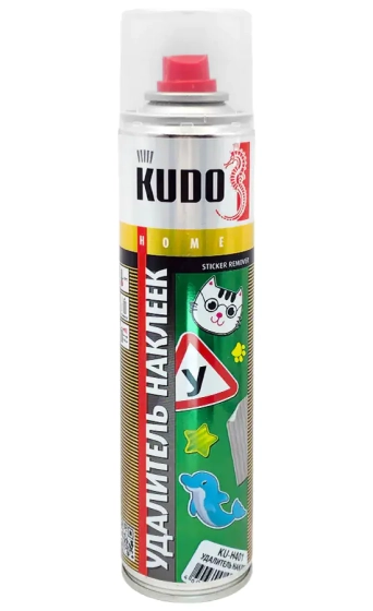 Удалитель наклеек и следов клея KUDO KU-H401, 400 мл