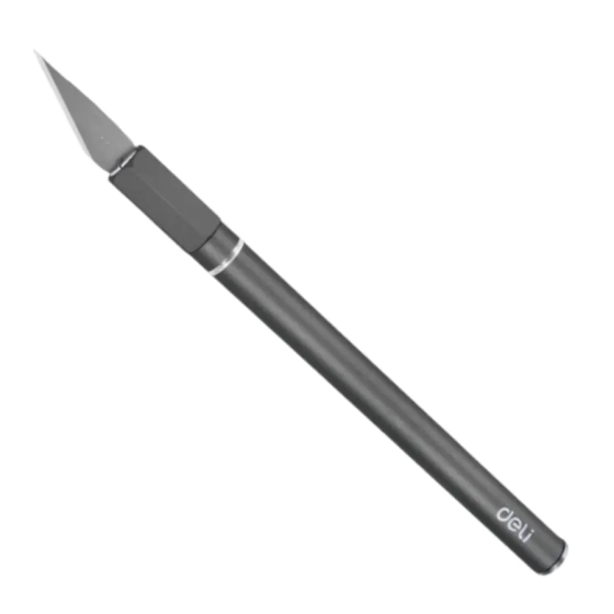 Нож-скальпель Deli YS (EDL359201A) + лезвия 10 шт