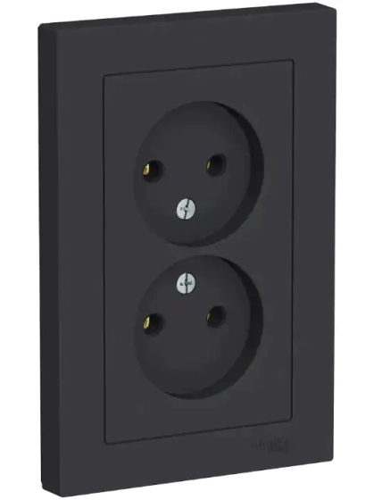 Розетка Systeme Electric AtlasDesign ATN001020 б/з