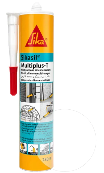 Герметик силиконовый Sikasil Multiplus-T универсальный (прозрачный) 280 мл