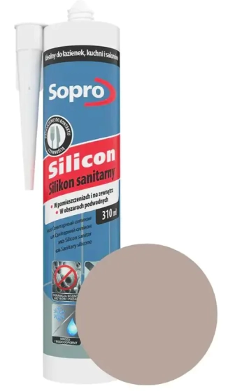 Герметик силиконовый Sopro 33 (юра) 310 мл