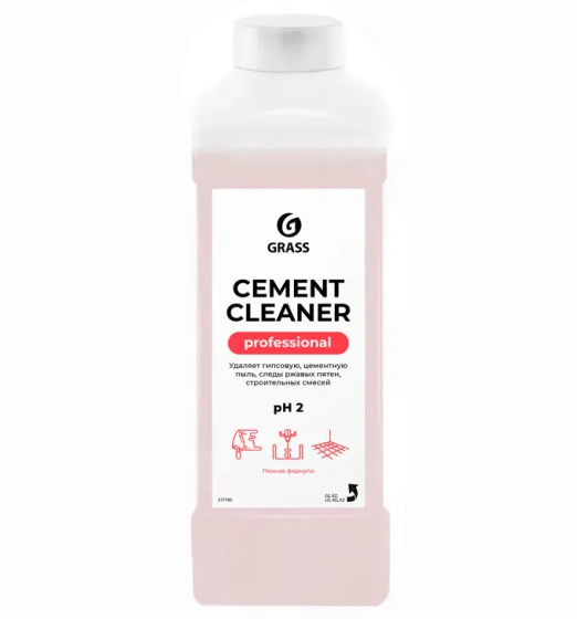Средство для очистки после ремонта Grass Cement Cleaner, 1 л