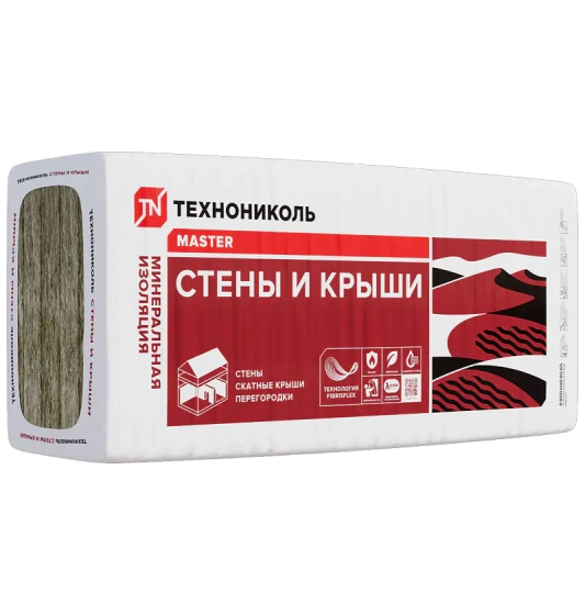 Минеральная вата Технониколь Стены и крыши 50 мм (в пачке 4,88 м²)