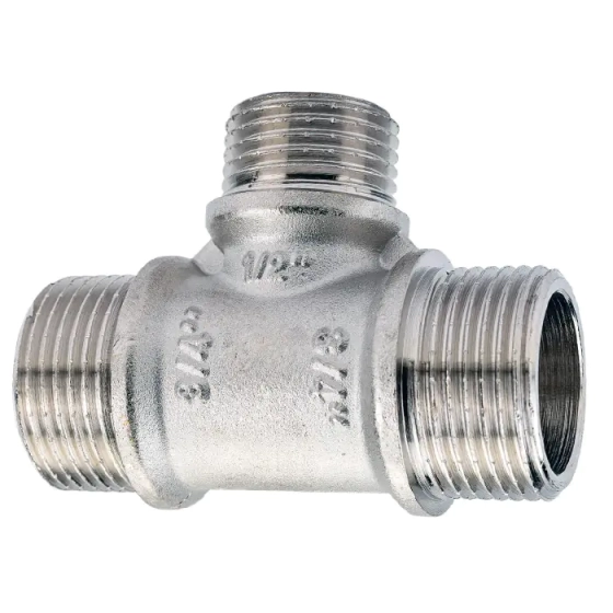 Тройник Valtec 3/4"х1/2"х3/4" НР-НР-НР