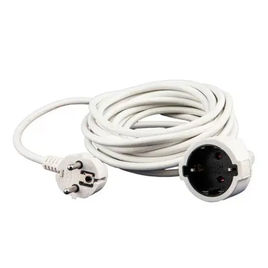 Удлинитель 3 м 1 розетка с/з Electraline 01638 (белый)