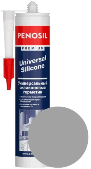 Герметик силиконовый Penosil Universal Silicone 305/319 (серый) 280 мл