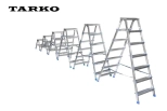 Стремянка двусторон. 41 см с увелич. площадкой (2x2 ступени) TARKO 14202