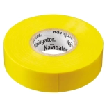 Изолента ПВХ желтая 19 мм х 20 м Navigator