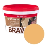 Шпатлевка готовая MAV Brava Profi-1 по дереву (сосна) 0,7 кг