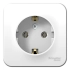 Розетка Systeme Electric Blanca BLNRA010111 с/з