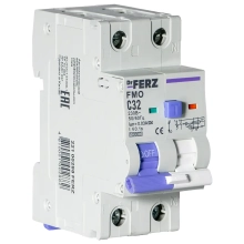 Дифавтомат DrFERZ FMO-EM-1P+N 10kA 32A/30mA тип А (00288)