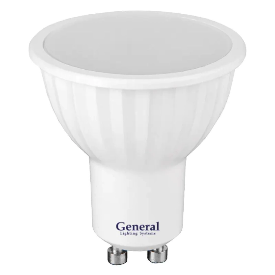 Светодиодная лампа General Lighting 12Вт GU10 4000К. Нейтр. белый свет (661464)