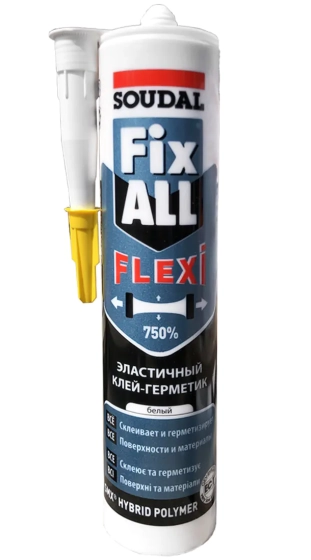 Клей-герметик Soudal Fix All Flexi, 290 мл