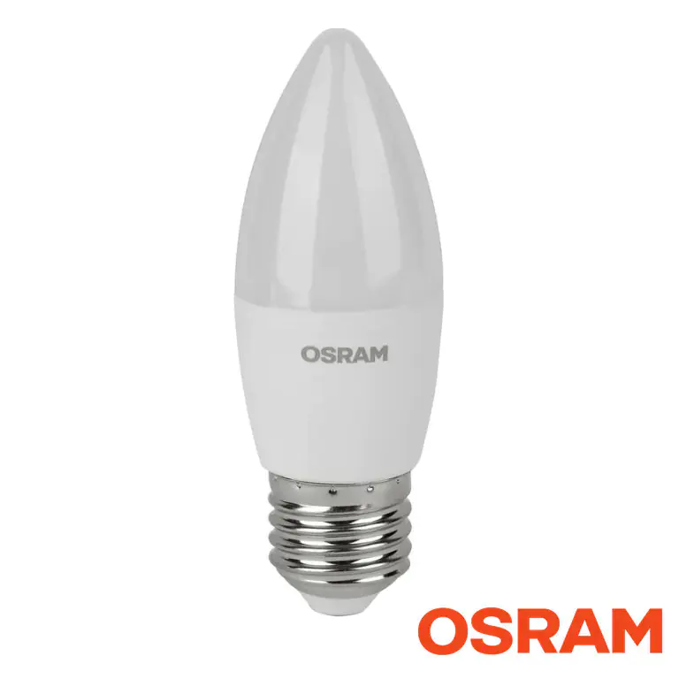Лампа светодиодная Свеча OSRAM 10Вт Е27 4000К нейтральный белый свет
