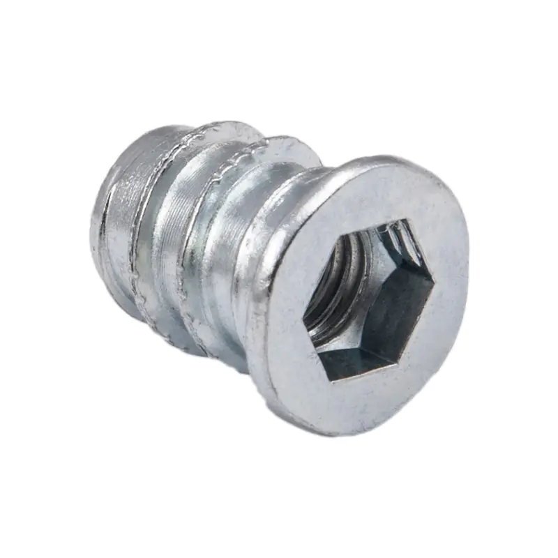 Гайка Rampa М6x10x13 с шестигран. углублением с буртиком AKS (61503) 10 шт