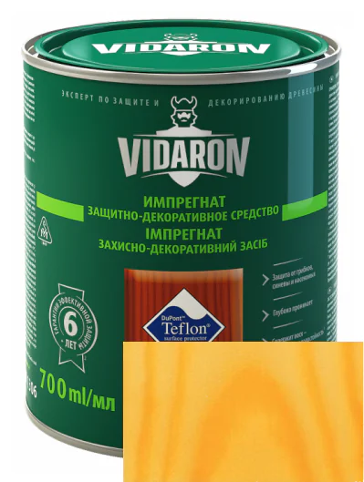 Видарон импрегнат V02 (Сосна золотистая) 0,7 л
