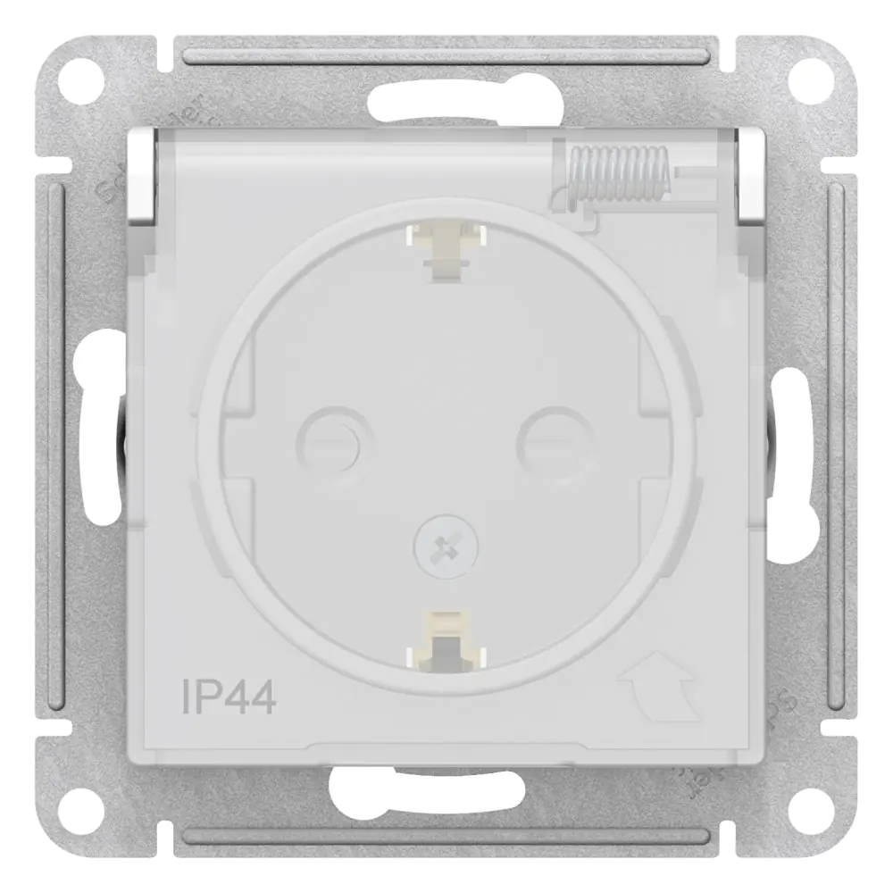 Розетка IP44 Systeme Electric AtlasDesign ATN440146 с/з