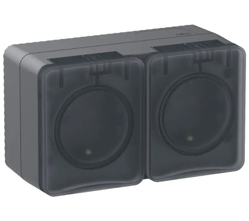Розетка IP54 Systeme Electric AtlasDesign ATN544026 с/з