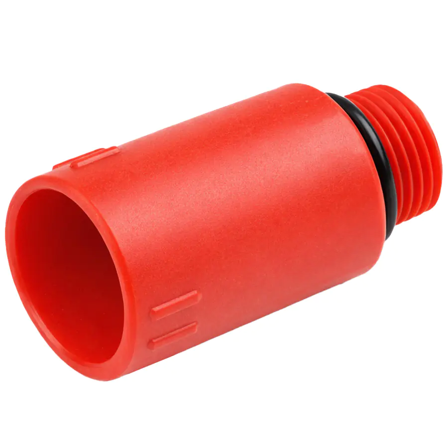 Заглушка ПП 1/2" НР красная AV Engineering (5 шт)