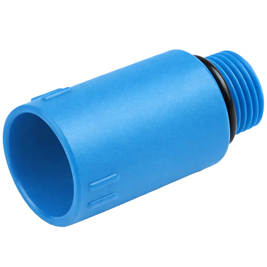 Заглушка ПП 1/2" НР синяя AV Engineering (5 шт)