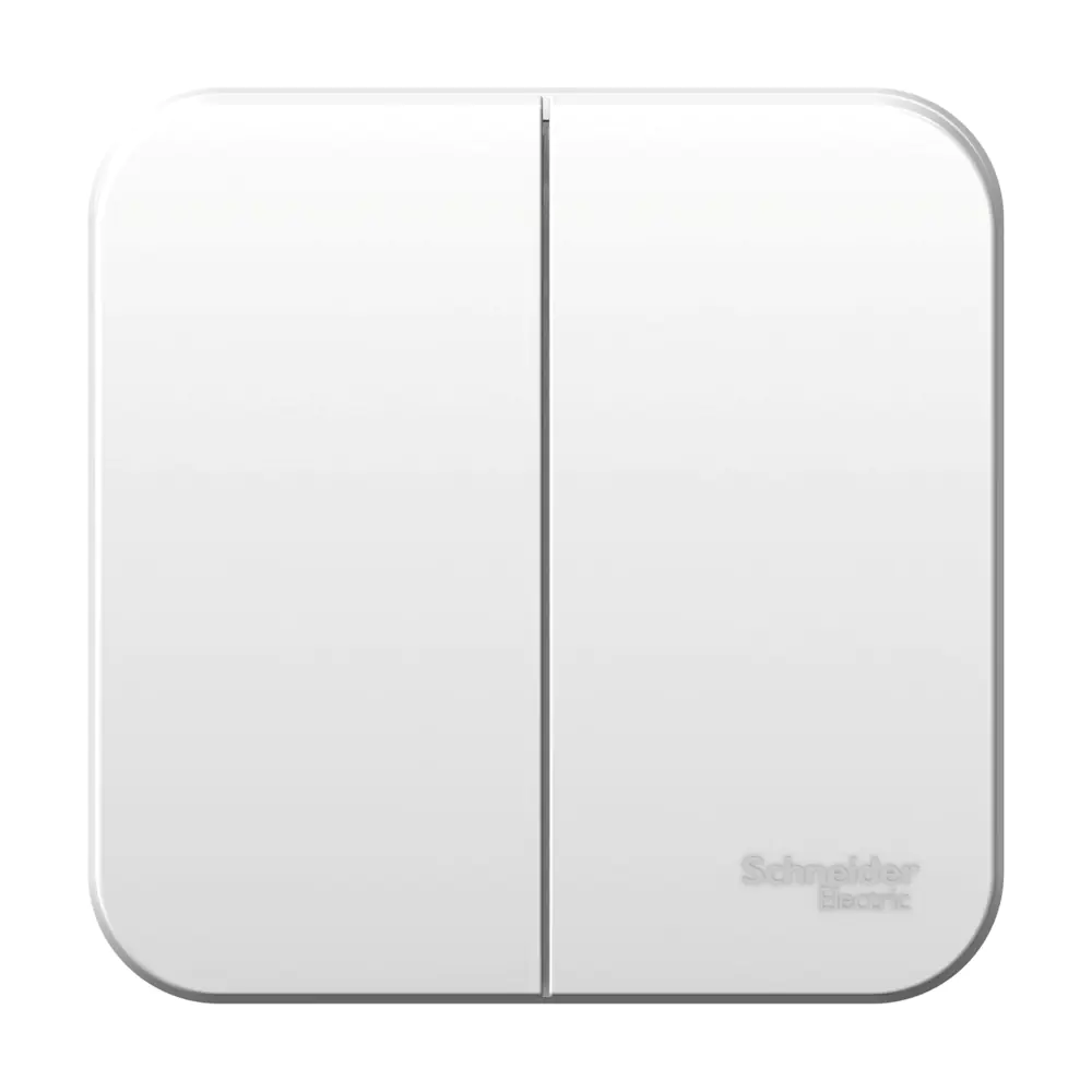 Выключатель двухклавишный Systeme Electric Blanca BLNVA105011