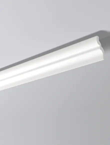 Плинтус потолочный NMC C 80х65 мм, 2 м