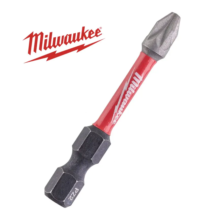 Бита для шуруповерта Shockwave Impact Duty PZ2 50 мм Milwaukee (1 шт)