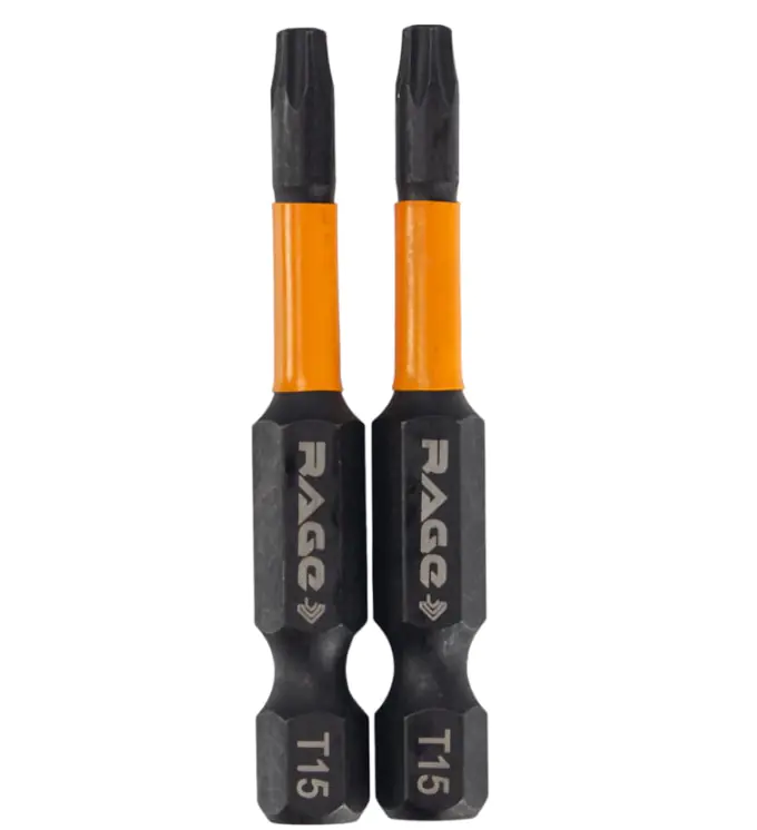 Бита торсионная Torx T15 S2x50 мм RAGE by VIRA (554146) 2 шт