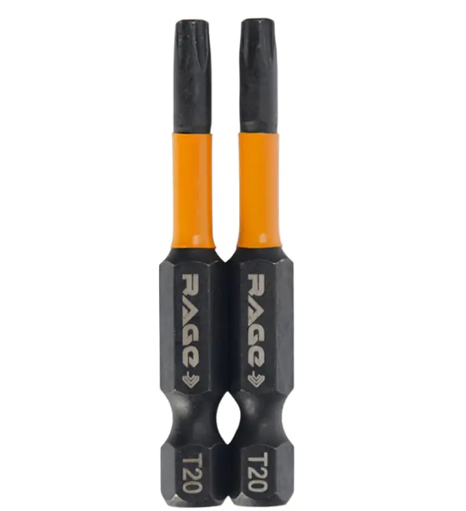 Бита торсионная Torx T20 S2x50 мм RAGE by VIRA (554147) 2 шт