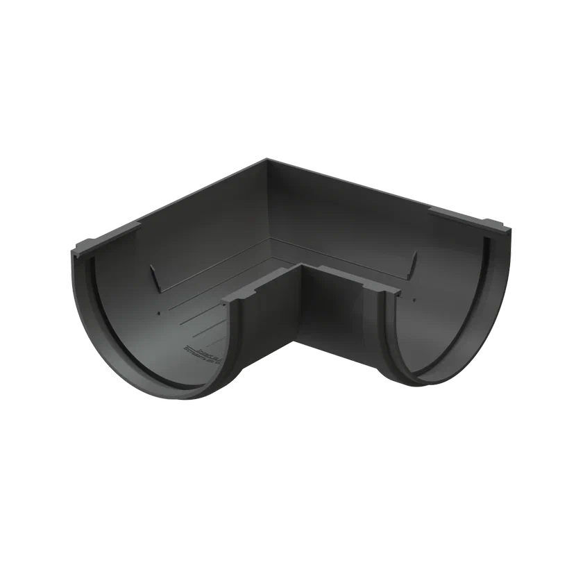 Угловой элемент 90º Docke PREMIUM RAL 7024 (графит)