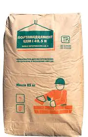 Цемент М500 Д0 ЦЕМ I 42,5 Н 25 кг