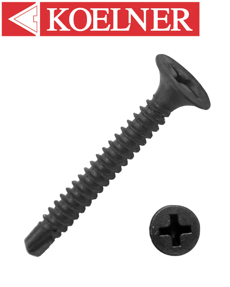 Шуруп 3,5x25 KOELNER WS-3525 со сверлом (200 шт)