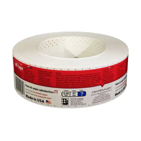 Лента для стыков Strait flex Tuff tape (pro) "Американка" 57 мм х 30 м (красная)