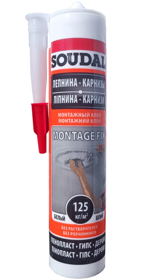 Клей монтажный Soudal montage fix, 280 мл