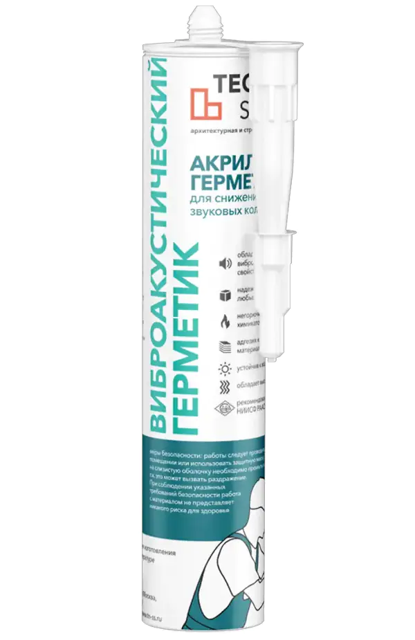 Герметик акриловый виброакустический Сонетик (Sonetic) 310 мл