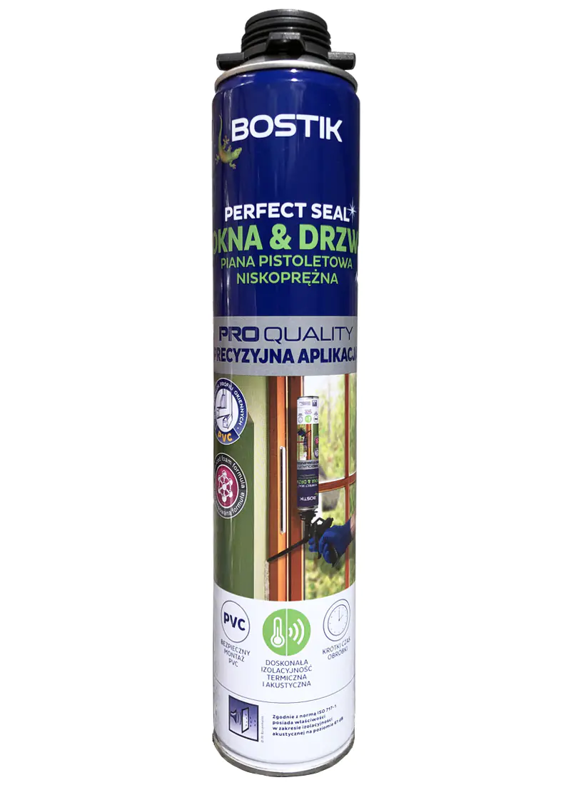 Пена BOSTIK WINDOWS&DOORS профессиональная под пистолет, 750 мл