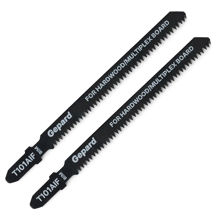 Пилка для лобзика по дереву T101AIF Gepard GP0631-02 (2 шт)