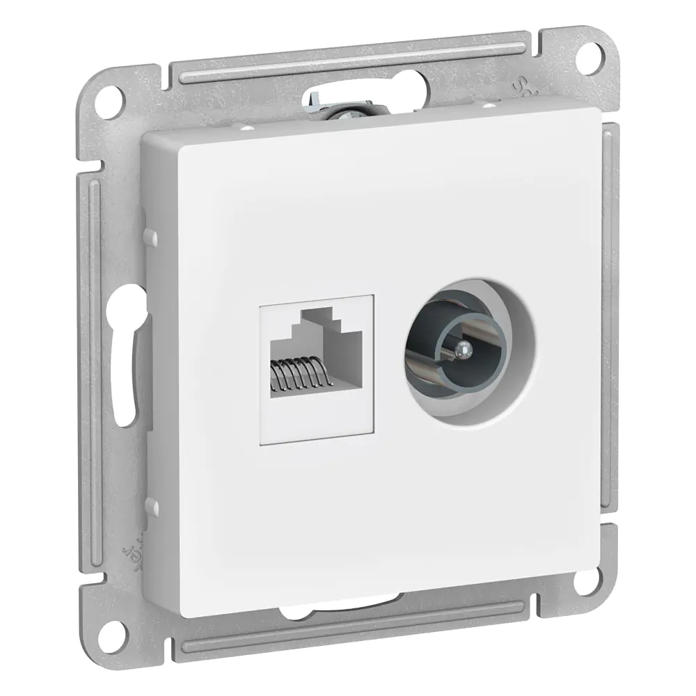 Розетка компьютерн. и телевизион. Systeme Electric ATN000189