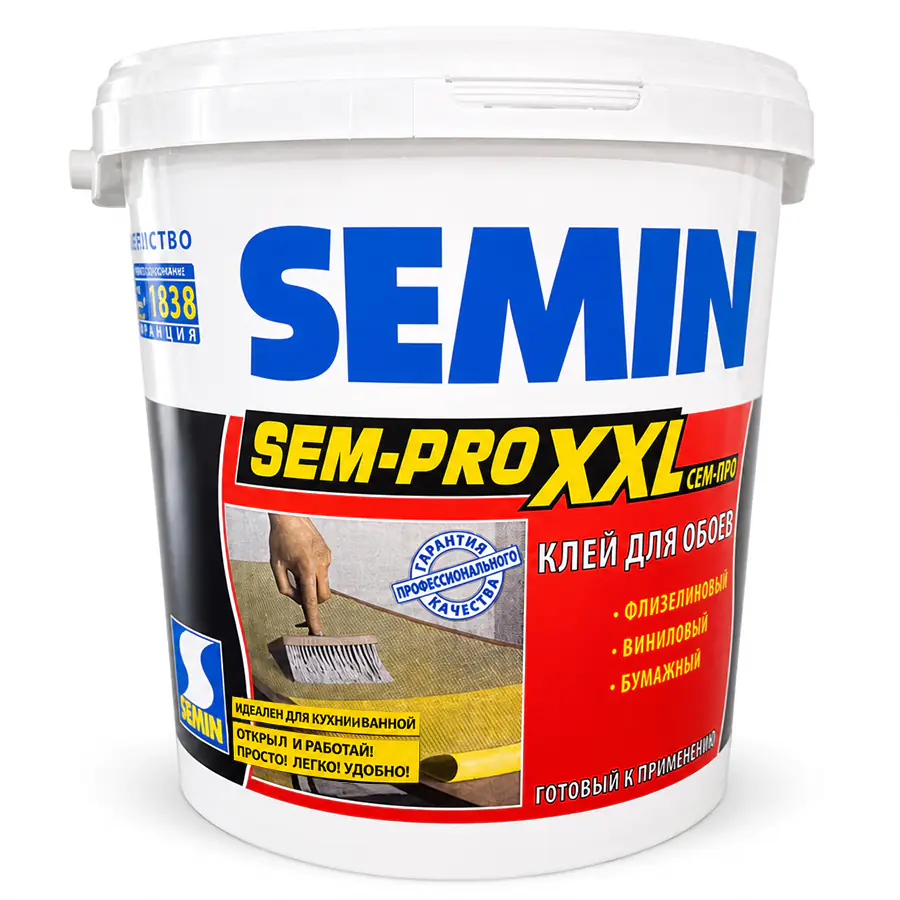 Клей для обоев SEMIN SEM-PRO XXL, 10 кг