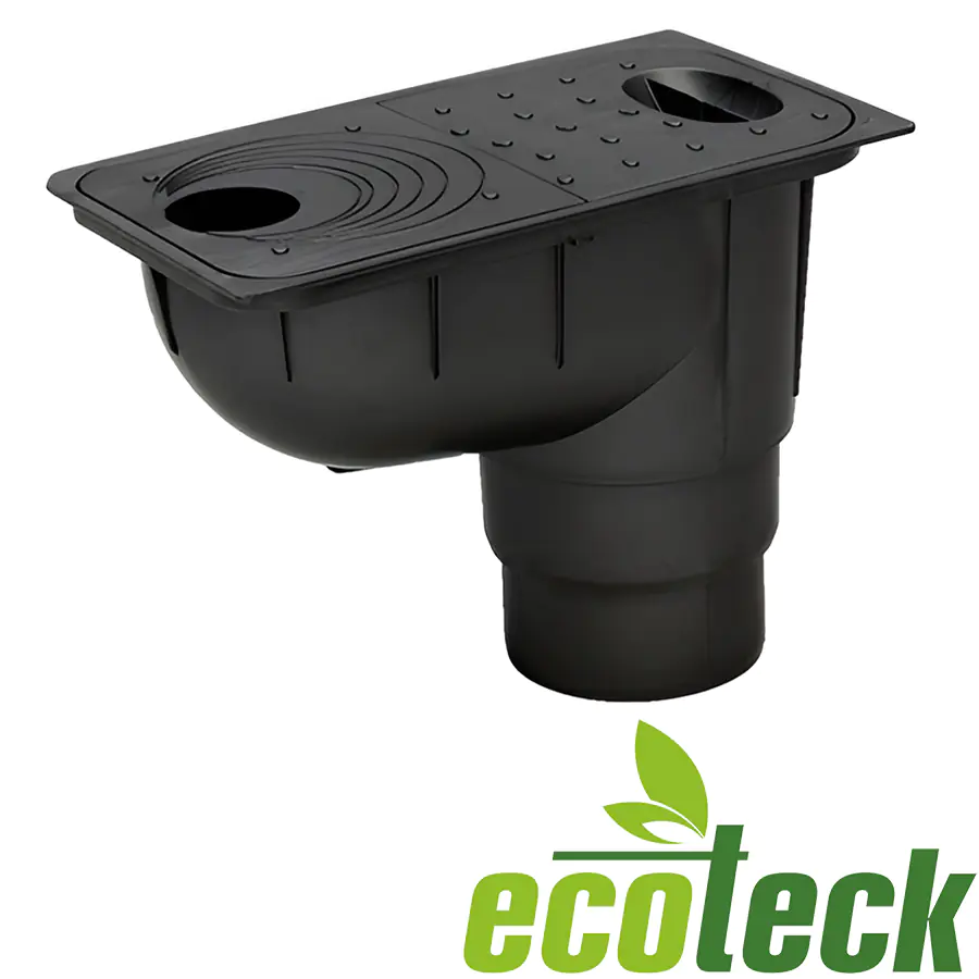 Трап уличный 300х170х235 (черный) Ecoteck