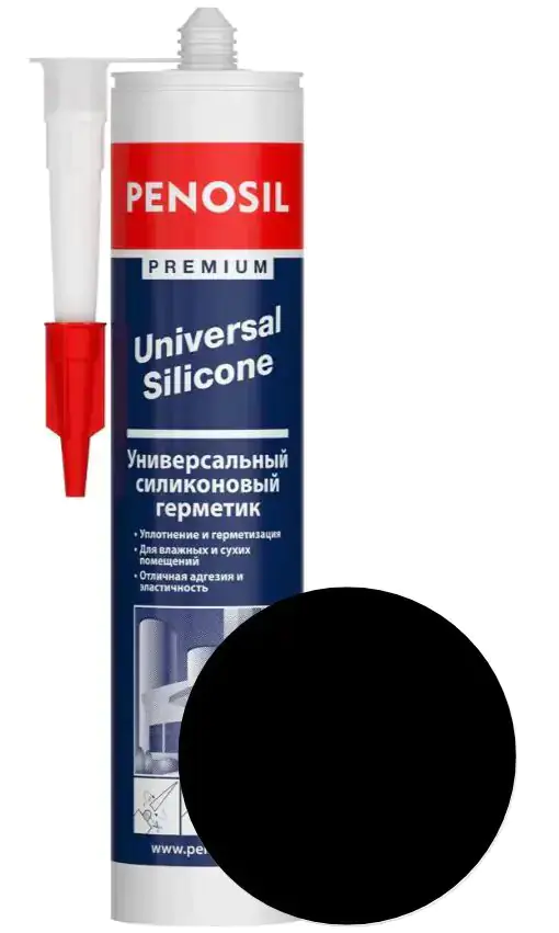 Герметик силиконовый Penosil Premium Universal (черный) 280 мл