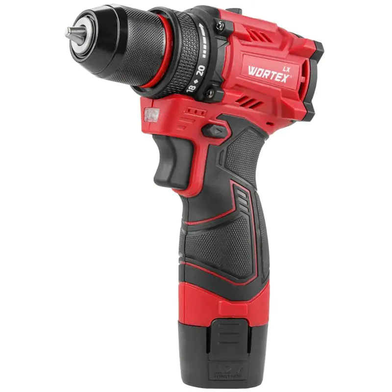 Аккумуляторная дрель-шуруповерт Wortex LX BD 1220 DLi